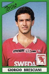 Sticker Giorgio Bresciani - Calciatori 1987-1988 n. 284 - Panini