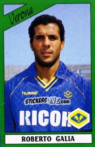 Sticker Roberto Galia - Calciatori 1987-1988 n. 293 - Panini