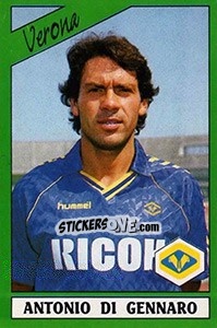 Sticker Antonio Di Gennaro - Calciatori 1987-1988 n. 294 - Panini