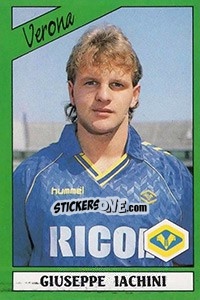 Cromo Giuseppe Iachini - Calciatori 1987-1988 - Panini