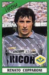 Figurina Renato Copparoni - Calciatori 1987-1988 - Panini