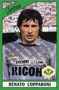 Sticker Renato Copparoni - Calciatori 1987-1988 n. 299 - Panini