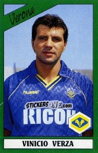 Figurina Vinicio Verza - Calciatori 1987-1988 - Panini