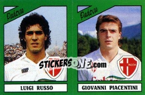 Sticker Luigi Russo / Giovanni Piacentini - Calciatori 1987-1988 n. 427 - Panini