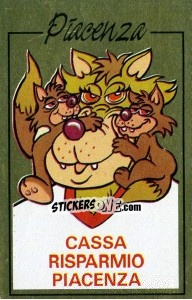 Sticker Mascotte - Calciatori 1987-1988 - Panini