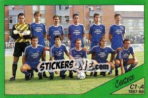 Figurina Squadra Centese - Calciatori 1987-1988 - Panini