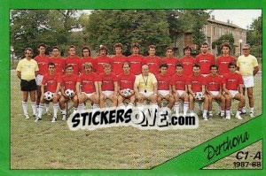 Figurina Squadra Derthona - Calciatori 1987-1988 - Panini