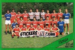 Sticker Squadra Monza