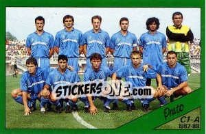 Figurina Squadra Prato - Calciatori 1987-1988 - Panini
