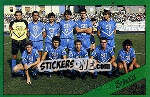 Sticker Squadra Brindisi - Calciatori 1987-1988 - Panini