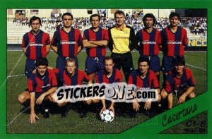 Cromo Squadra Casertana - Calciatori 1987-1988 - Panini