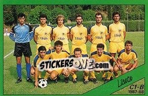 Figurina Squadra Licata - Calciatori 1987-1988 - Panini