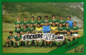 Sticker Squadra Monopoli - Calciatori 1987-1988 - Panini