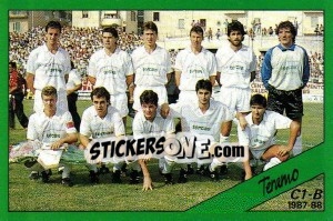 Figurina Squadra Teramo - Calciatori 1987-1988 - Panini