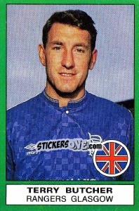 Sticker Terry Butcher (Rangers Glasgow)