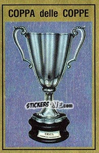 Sticker Coppa Delle Coppe - Calciatori 1987-1988 - Panini