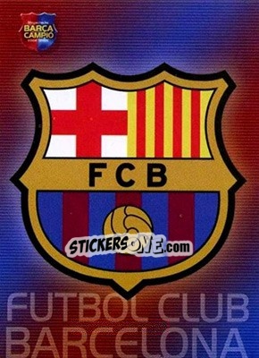Sticker Escudo - Barça Campeon 2004-2005 n. 1 - Panini