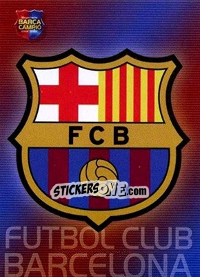 Cromo Escudo - Barça Campeon 2004-2005 - Panini