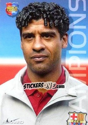Sticker Rijkaard - Barça Campeon 2004-2005 n. 10 - Panini