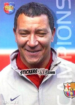 Sticker Ten Cate - Barça Campeon 2004-2005 n. 11 - Panini