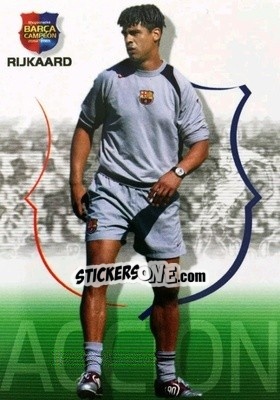 Sticker Rijkaard - Barça Campeon 2004-2005 n. 37 - Panini