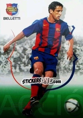 Sticker Belletti - Barça Campeon 2004-2005 n. 41 - Panini