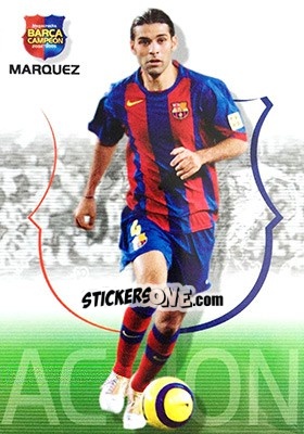 Sticker Marquez - Barça Campeon 2004-2005 n. 43 - Panini