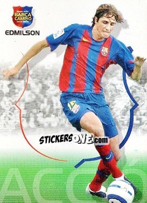 Sticker Edmilson - Barça Campeon 2004-2005 n. 53 - Panini