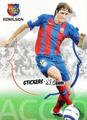 Cromo Edmilson - Barça Campeon 2004-2005 - Panini