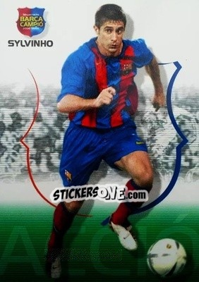 Figurina Sylvinho - Barça Campeon 2004-2005 - Panini