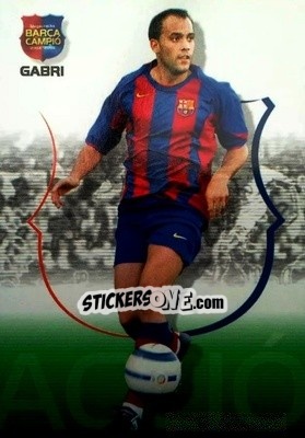 Sticker Gabri - Barça Campeon 2004-2005 - Panini