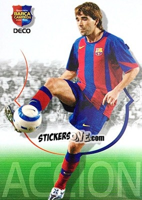 Sticker Deco - Barça Campeon 2004-2005 n. 57 - Panini