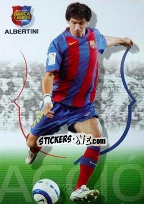 Sticker Albertini - Barça Campeon 2004-2005 n. 58 - Panini