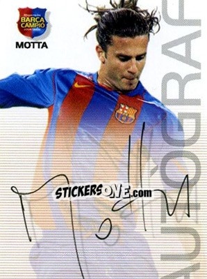 Sticker Thiago Motta - Barça Campeon 2004-2005 - Panini