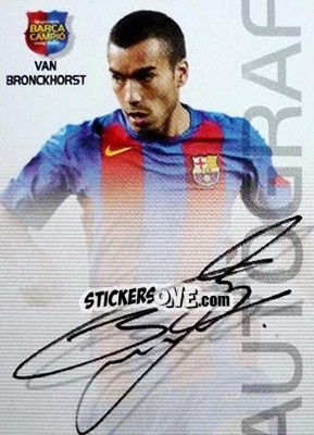 Sticker Van Bronckhorst - Barça Campeon 2004-2005 n. 78 - Panini