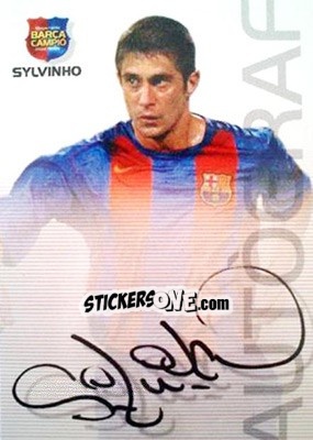 Cromo Sylvinho - Barça Campeon 2004-2005 - Panini