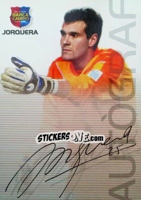 Figurina Jorquera - Barça Campeon 2004-2005 - Panini