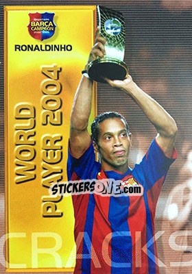 Figurina Ronaldinho / World Player 2004
