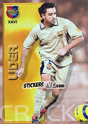 Figurina Xavi / Lider - Barça Campeon 2004-2005 - Panini