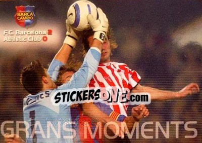 Sticker Barca 2-0 Athletic - Barça Campeon 2004-2005 n. 115 - Panini