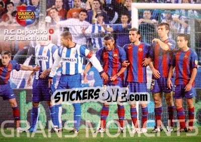 Sticker Deportivo 0-1 Barca