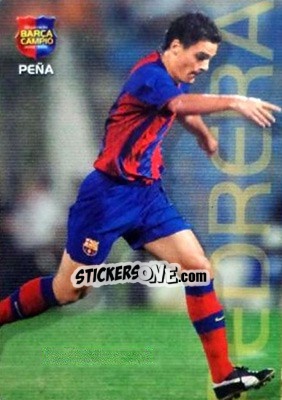 Cromo Pena - Barça Campeon 2004-2005 n. 121 - Panini