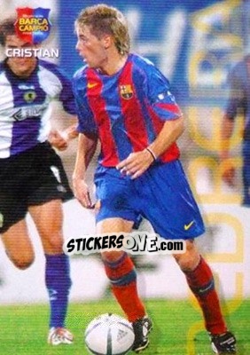 Figurina Cristian - Barça Campeon 2004-2005 n. 126 - Panini