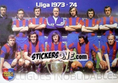 Sticker 1973-74 - Barça Campeon 2004-2005 - Panini