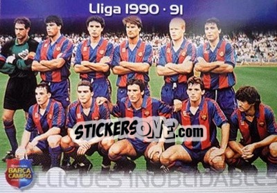 Sticker 1990-91