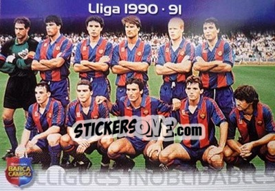 Cromo 1990-91 - Barça Campeon 2004-2005 - Panini