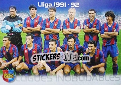 Sticker 1991-92