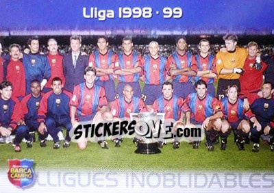 Cromo 1998-99 - Barça Campeon 2004-2005 - Panini