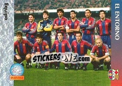Sticker Equipo - Barça 1990-96 Dream Team n. 4 - Panini