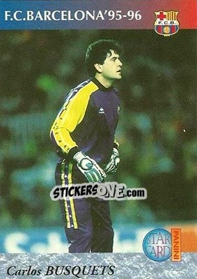 Cromo Busquets - Barça 1990-96 Dream Team n. 5 - Panini